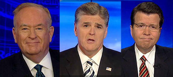 Bill O'Reilly, Sean Hannity, and Neil Cavuto: Fox News, CNN, and other local TV news show hosts discuss LivePrayer.